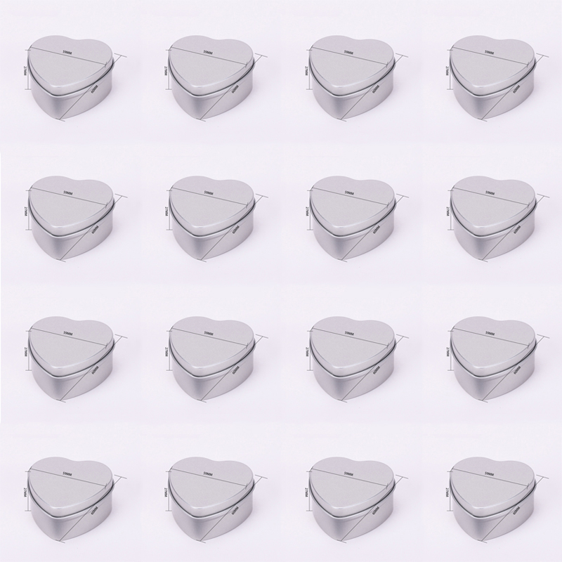 Candle Making Jars With Lids - Zestaw 16 słoików na świece wotywne