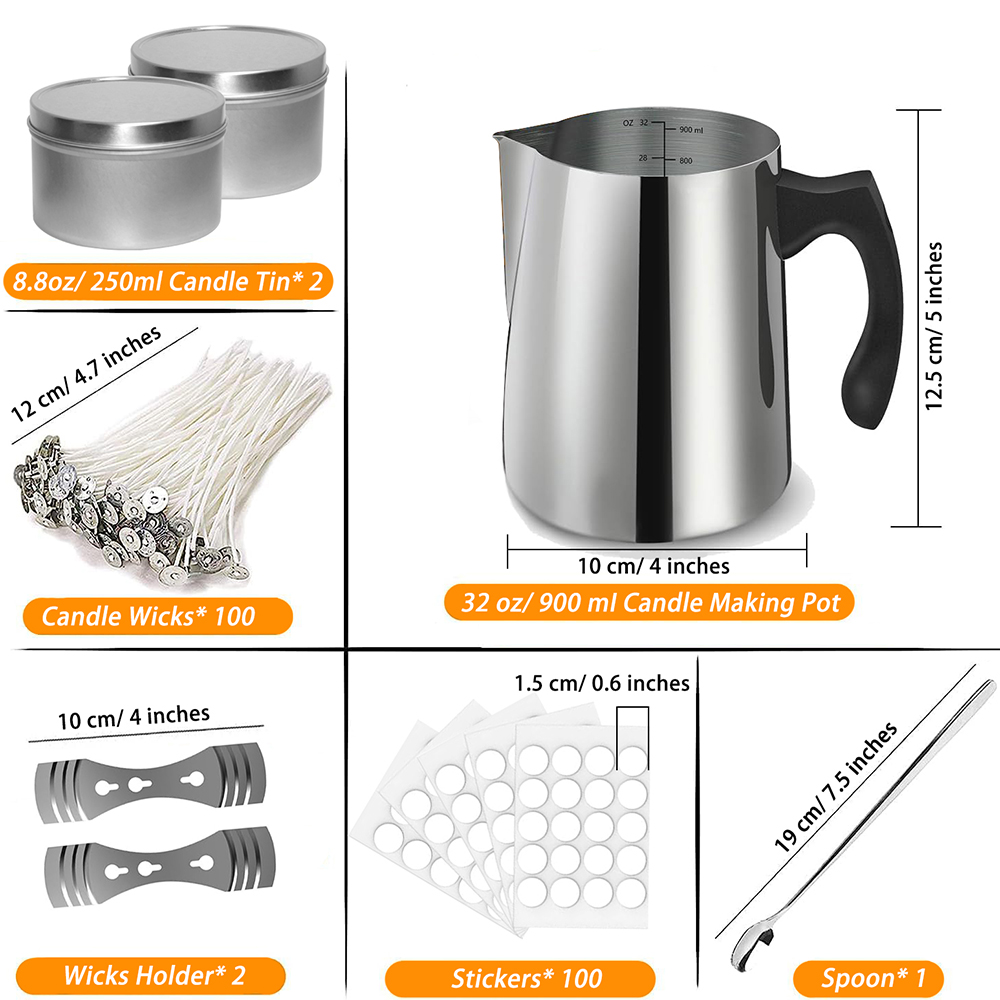 Zestaw startowy do produkcji ś – Candle Making Jug recenzja i cena