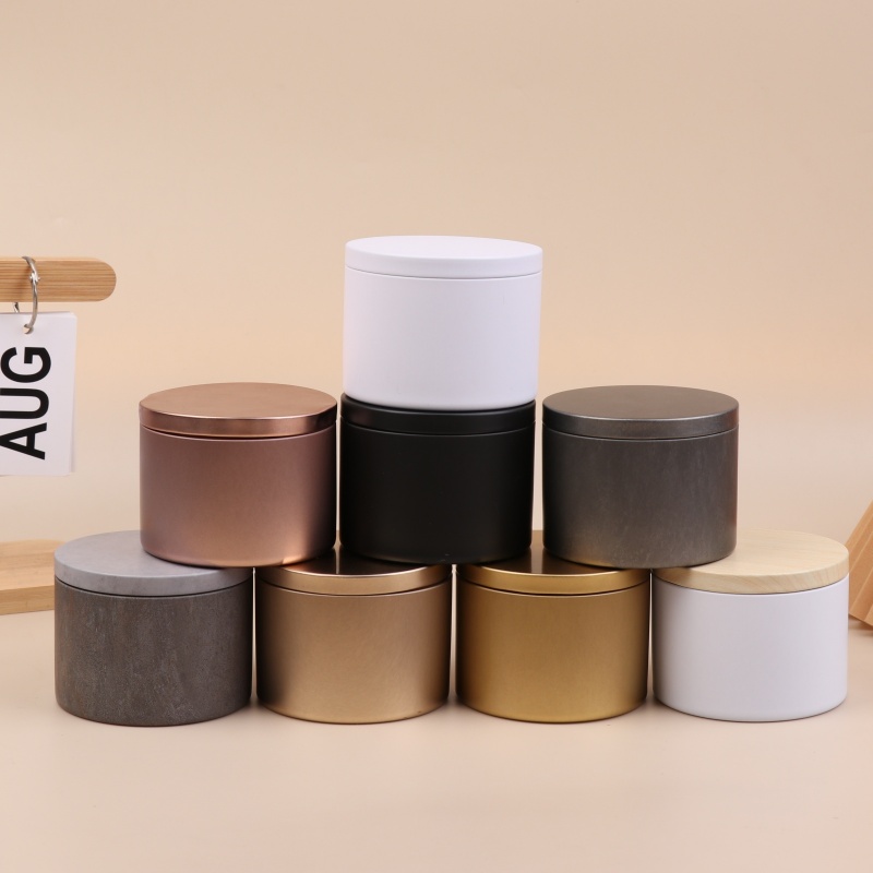 Hurtowe puszki na świece 8oz,  – Candle Making Jars With Lids recenzja i cena